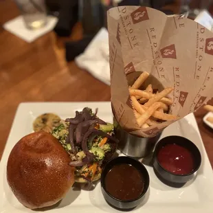 General Tso Turkey Burger