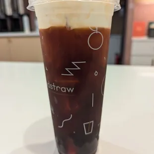 Thai sea salt with boba