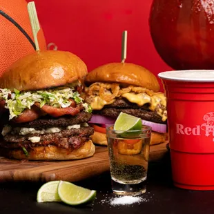 burgers, food, burger