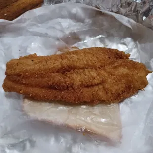 Catfish filet.