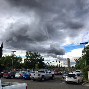 Right across from Fresno state &amp; savemart center!