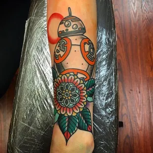 BB-8 and Mandala by Will Hondo