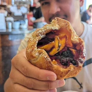 Blueberry Peach Galette