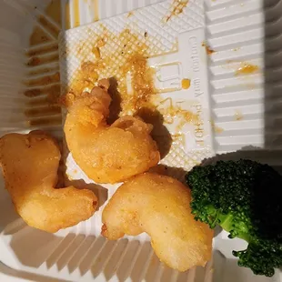 Fried shrimp