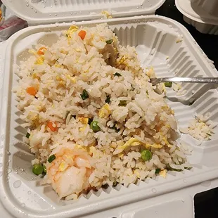 Shrimp fried rice