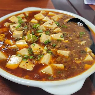 Mapo tofu with minced pork 4/5