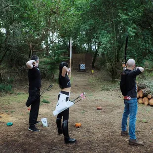 Target along one of the 3 NFAA courses (42 targets total)! Photo by Mark Johnston -  https://www.instagram.com/mj_cinema/