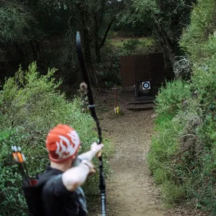 Target along one of the 3 NFAA courses (42 targets total)! Photo by Mark Johnston -  https://www.instagram.com/mj_cinema/