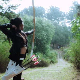 Target along one of the 3 NFAA courses (42 targets total)! Photo by Mark Johnston -  https://www.instagram.com/mj_cinema/