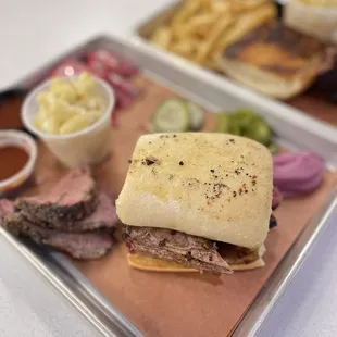 tri tip BBQ Beef Sandwich