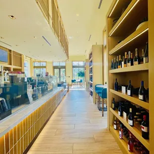 the wine selection