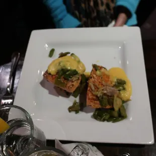 Salmon Oscar, $26.99.