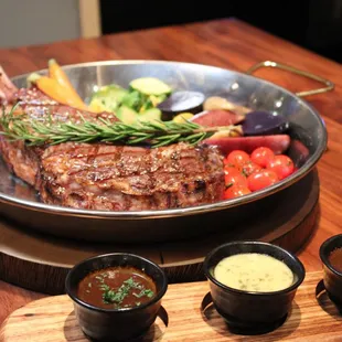 steak, food