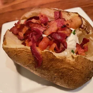 Loaded baked potato.