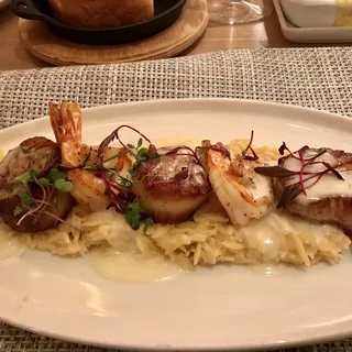 Seared Scallops and Shrimp*