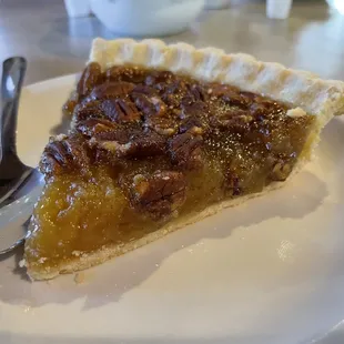 Warmed up Pecan Pie