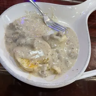 Biscuits and gravy