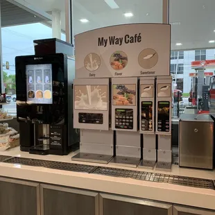 a coffee machine and coffee maker