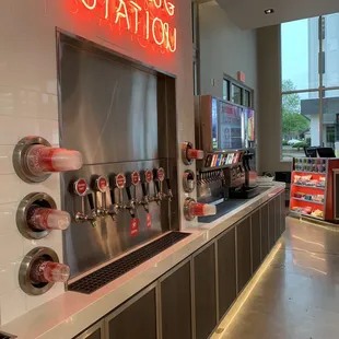 the inside of a store