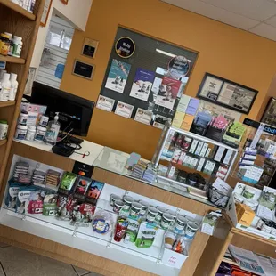 Counter, where I picked up my compounded prescription