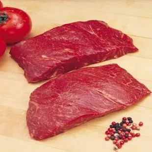Premium Choice Beef Flat Iron Steak, aged to perfection