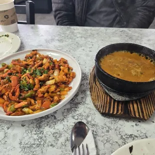 Chicken Ghallabah and Fahsah Lunch