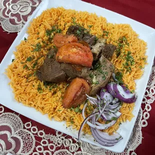 Lamb Haneeth and Rice