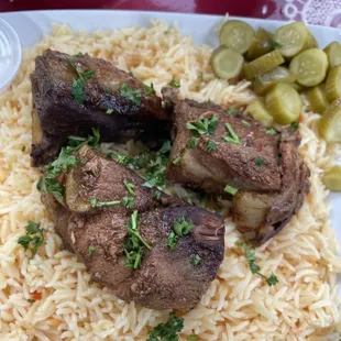 ribs, food, bbq ribs