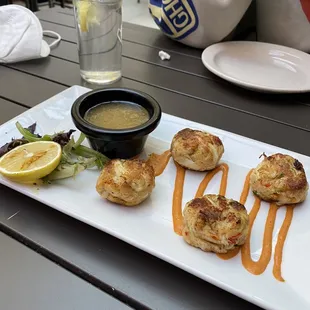 Crab Cake appetizer