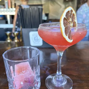 Lady Lilya with rocks on the side