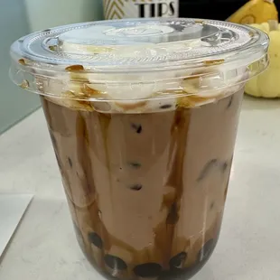 11.17.24 Brown Sugar Chocolate w/ boba