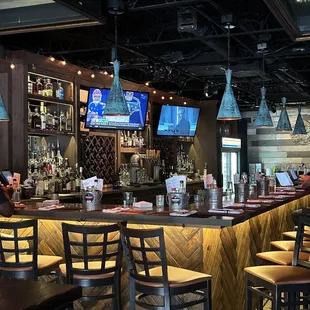 Beautiful bar inside