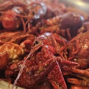 Mon - Thurs Buy 4lb crawfish get 1 lb free. Crawfish was 10 / lb April 2, 2024