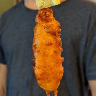 Fried lobby pop