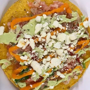 Ceviche tostada&apos;s