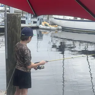 sushi and sashimi, outside