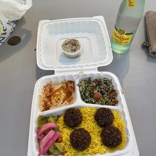Falafel plate