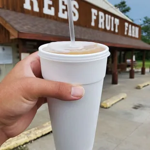 Apple cider slushee.