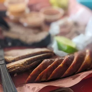 Sausage and turkey