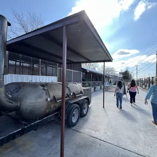 Outside smoker