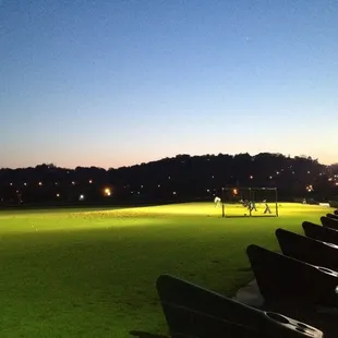 Night time driving range