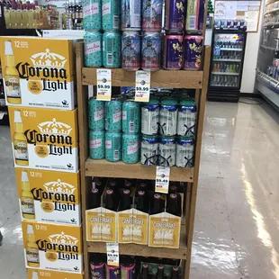 Local beer always stocked