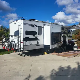 1st camping trip with our new 5th wheel