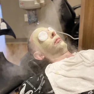 Facials are also available