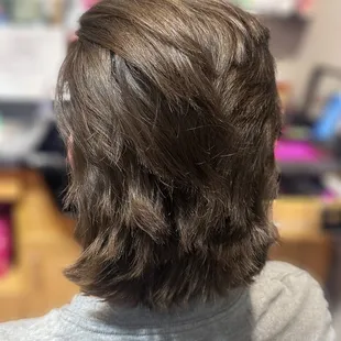 Square mullet by Eliza