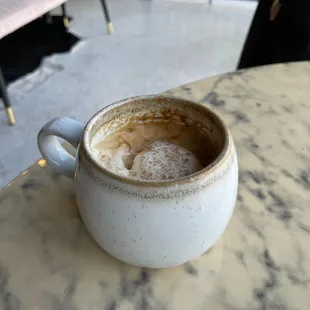 Cappuccino- they have 1% milk!