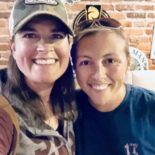 Sarah, the owner (on the right)... a heart of gold and an obvious love for her town. I walked in a stranger and left with a dear friend.