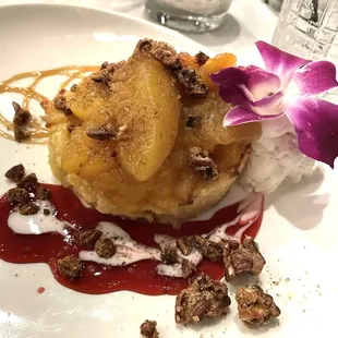 Peach Melba Butter Cake