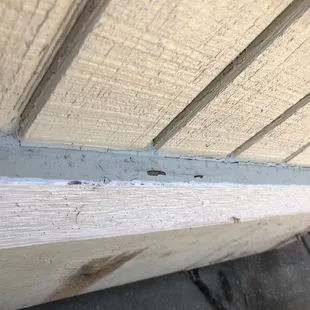 This is SUPPOSED to be Sherwin-Williams 50 YEAR .... SUPER PAINT... That will LAST longer than us.... Right....