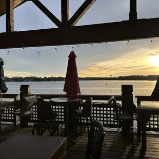 Another view from deck of Deep Lake.